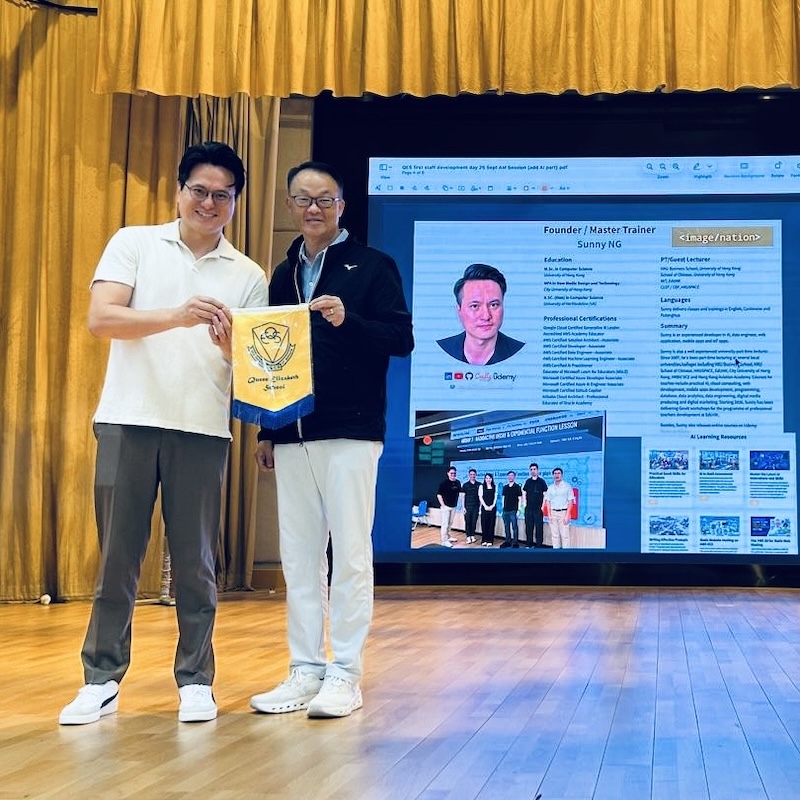 Teacher Development in AI @ Queen Elizabeth School