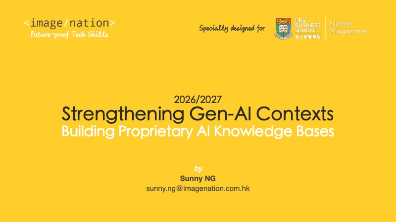 Strengthening Gen-AI Contexts: Building Proprietary AI Knowledge Bases