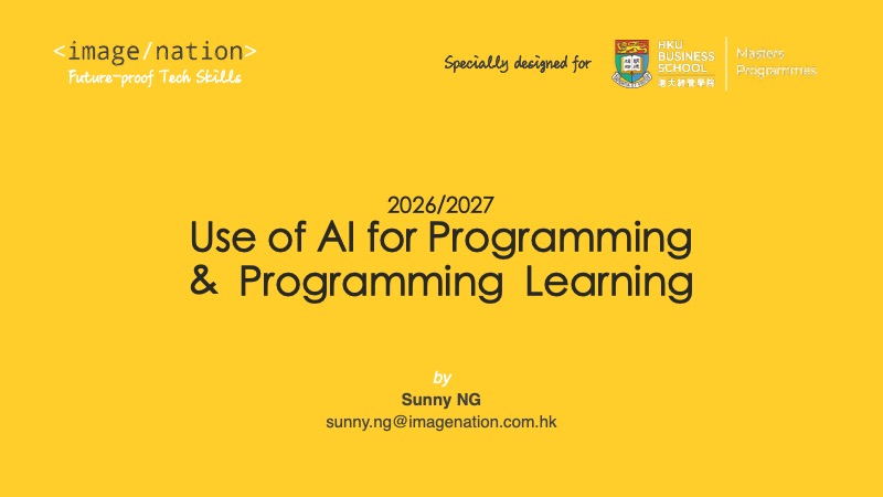 Use of AI for Programming and Programming Learning